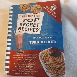 The Best of Top Secret Recipes Cookbook. Like New never used.